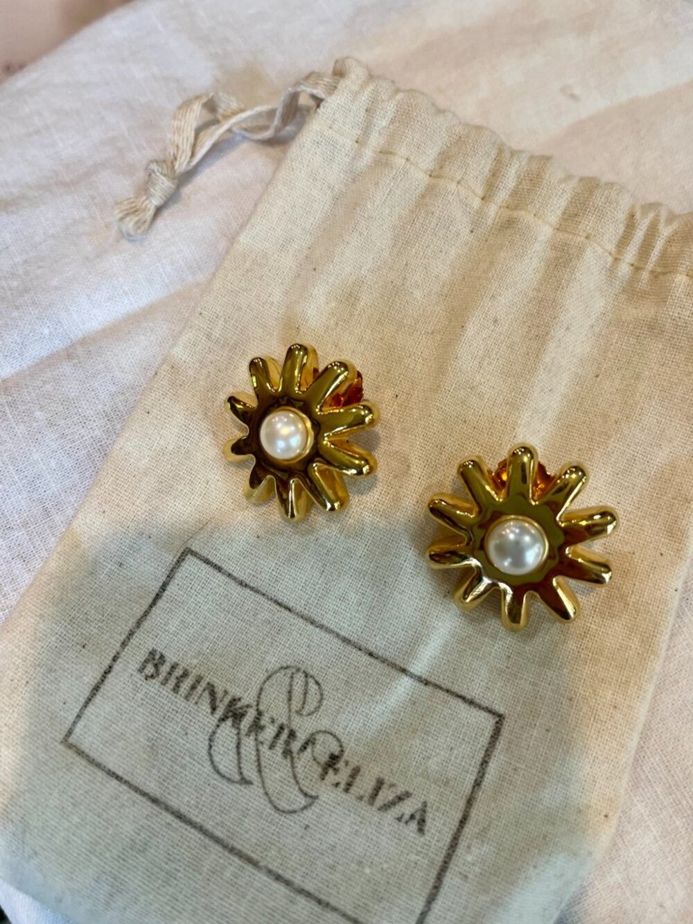 Brinker + Eliza "Daisy" Earrings - Picture 3 of 5
